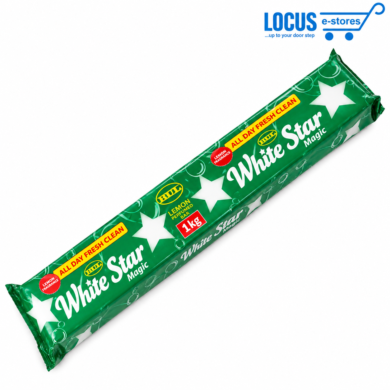 BUL White Star Bar Soap 1kg